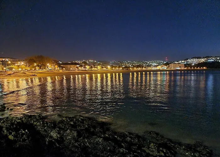 Lägenhet Precioso Atico Frente A La Playa De Santa Cristina