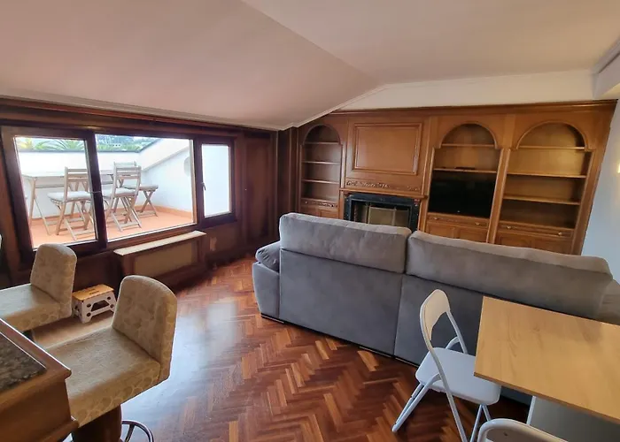 Precioso Atico Frente A La Playa De Santa Cristina Lägenhet